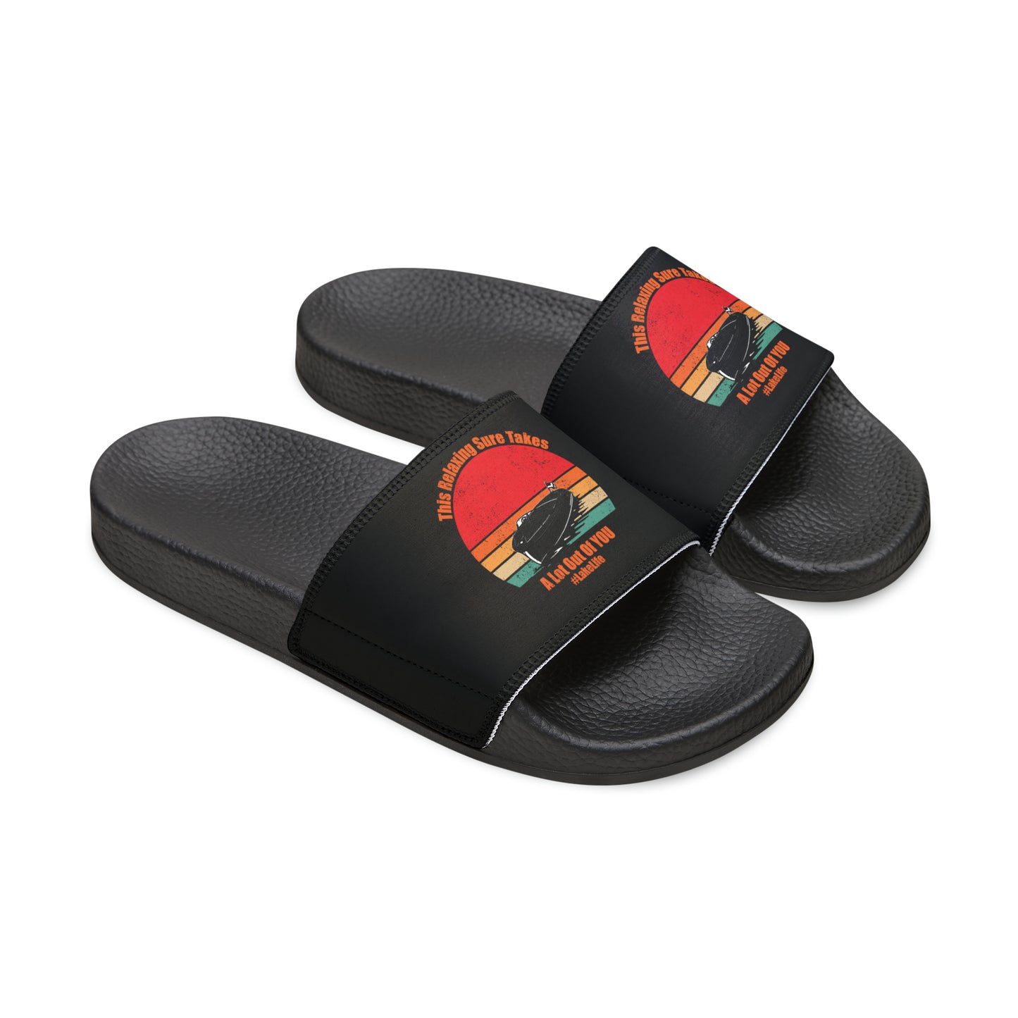 #LakeLife Youth PU Slide Sandals