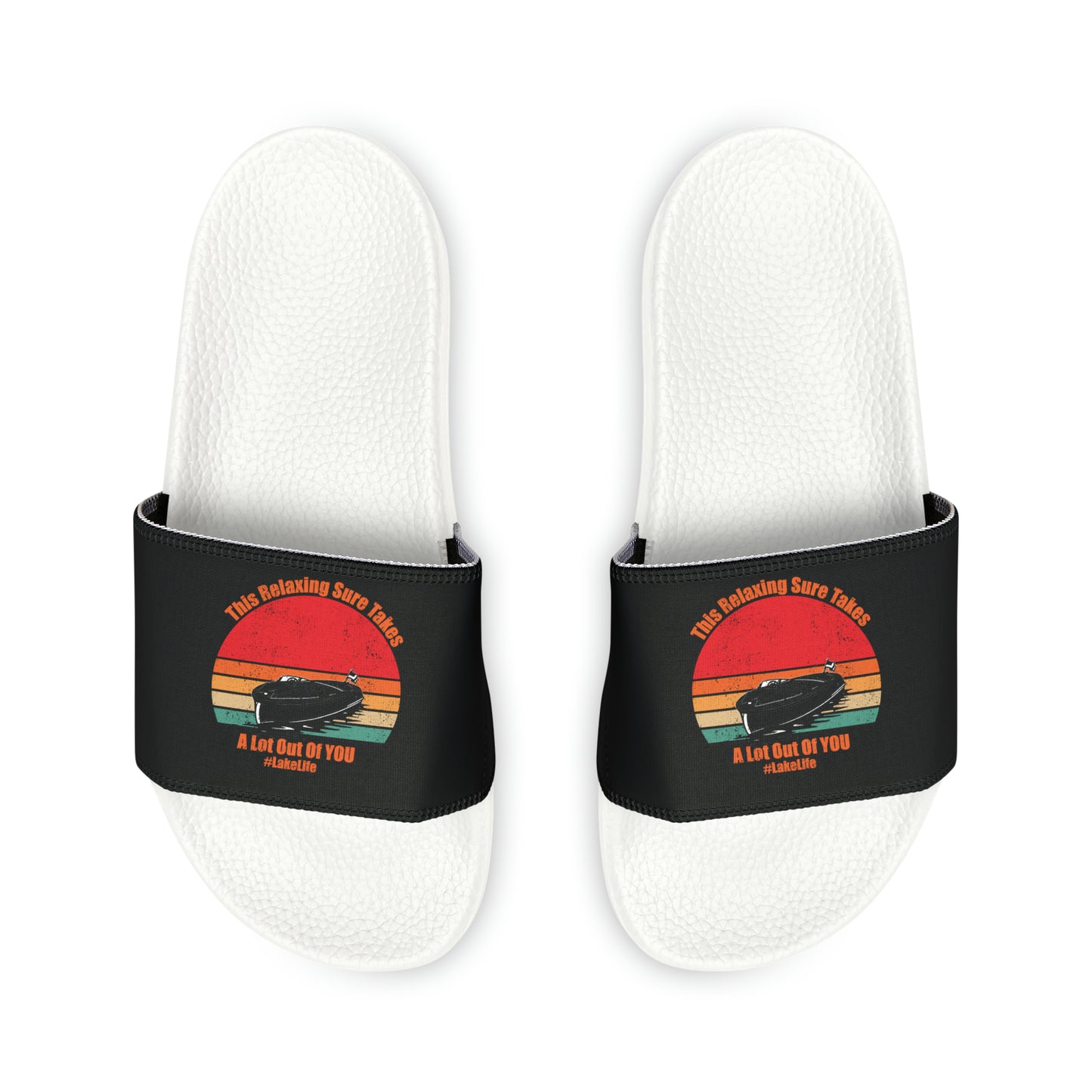 #LakeLife Youth PU Slide Sandals