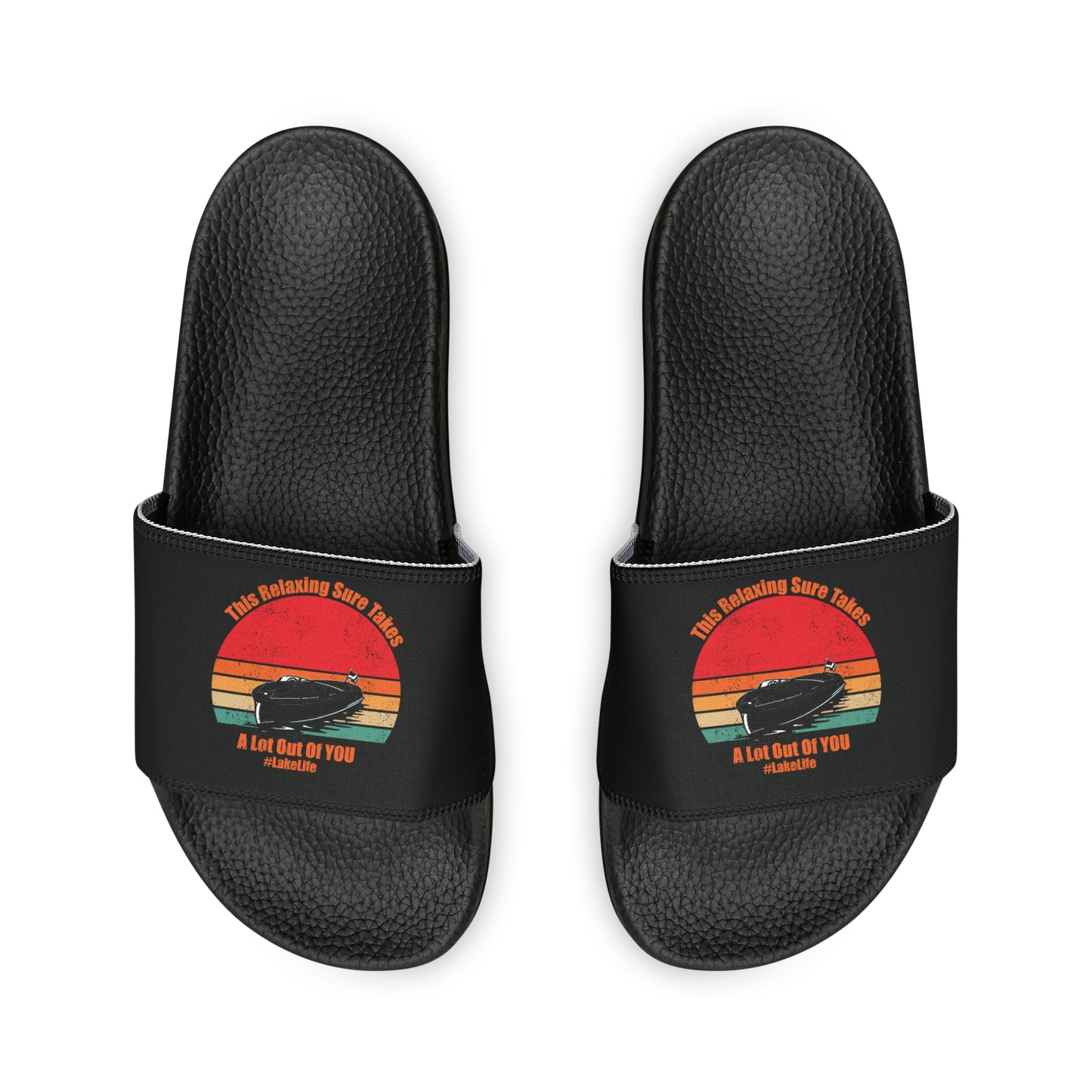 #LakeLife Youth PU Slide Sandals