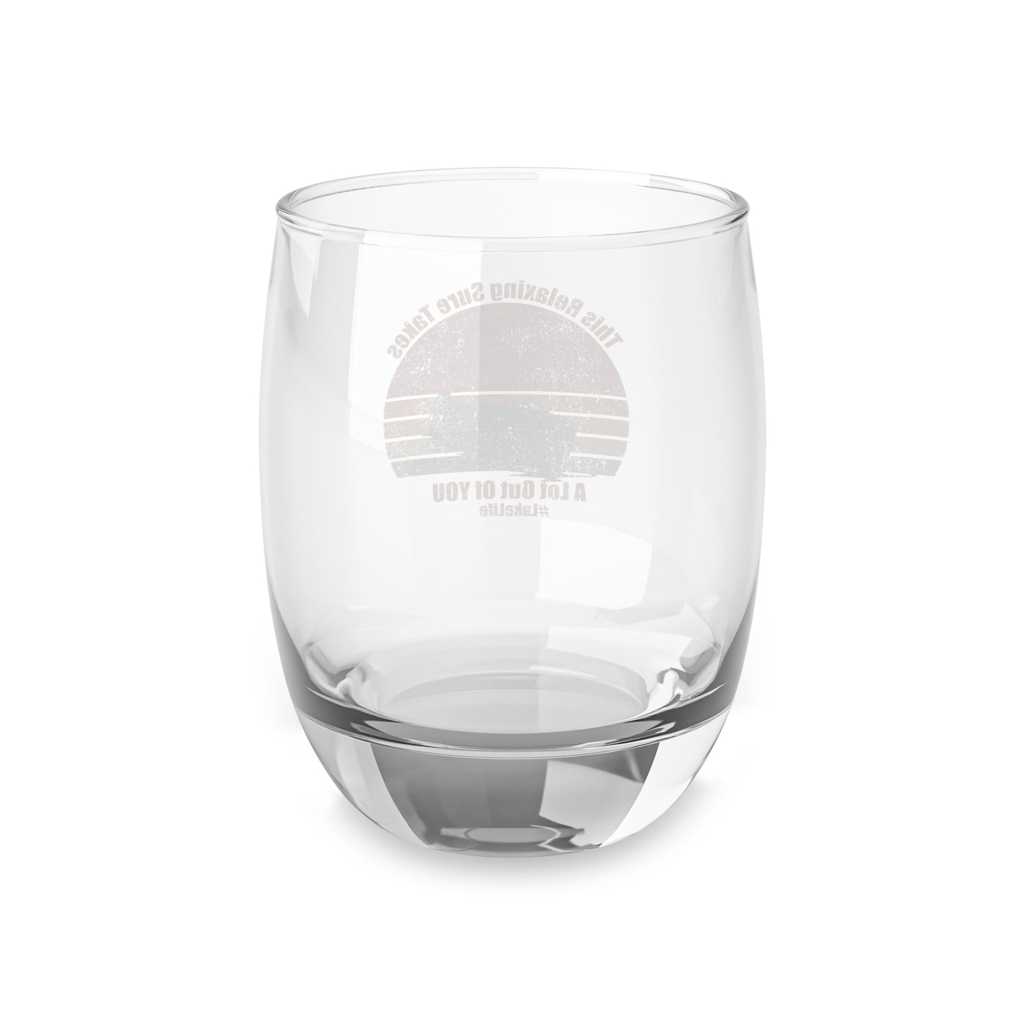 #LakeLife Whiskey Glass